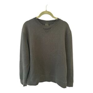 H&M Men’s Jacquard Black Pullover Sweater